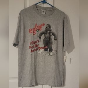 Vintage Christmas Story Large tshirt